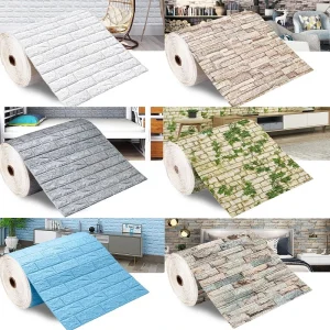 Papier peint brique