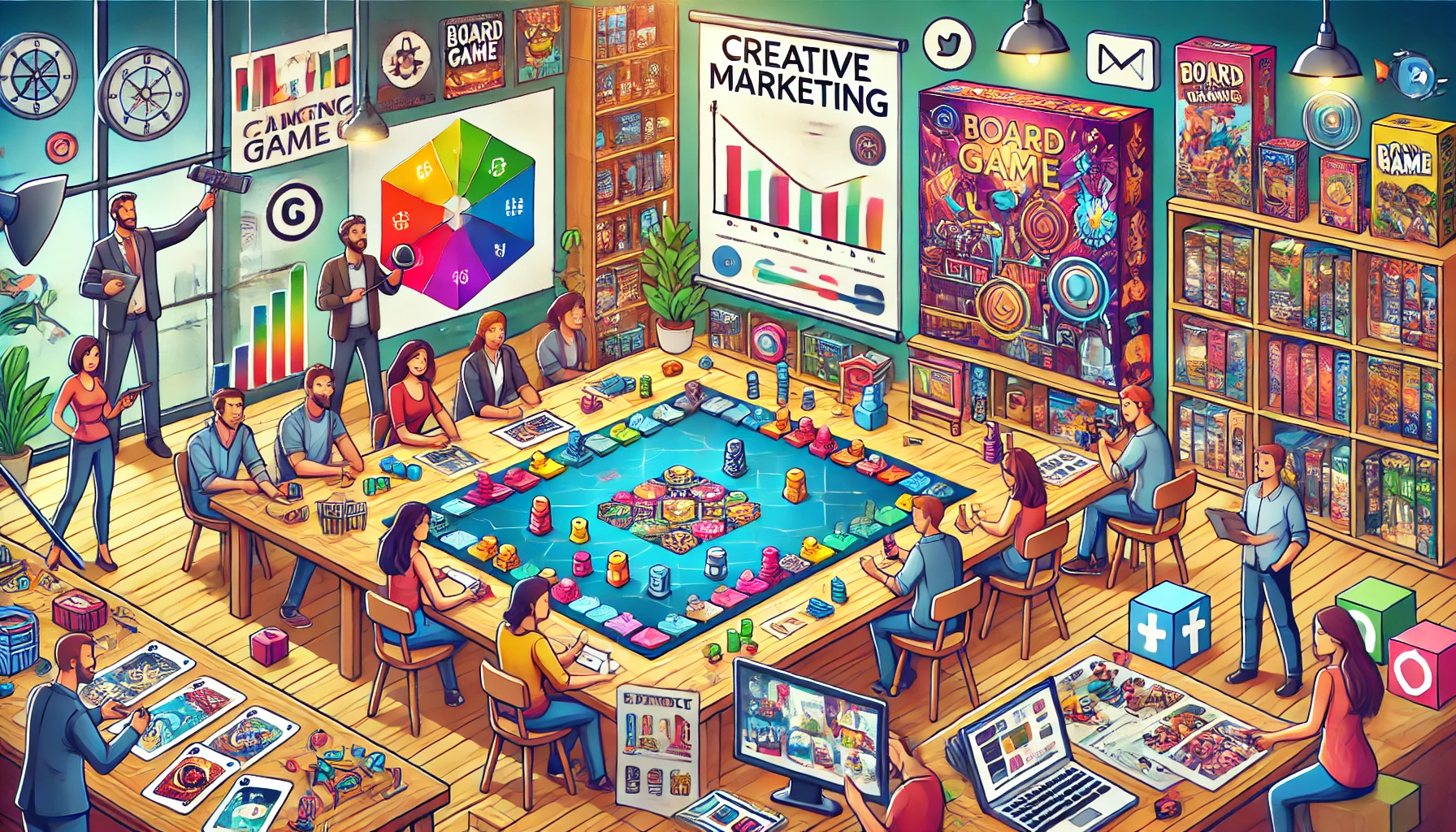 Comment commercialiser un jeux de société?