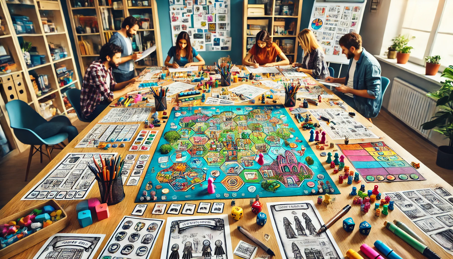 Comment créer un jeux de société?