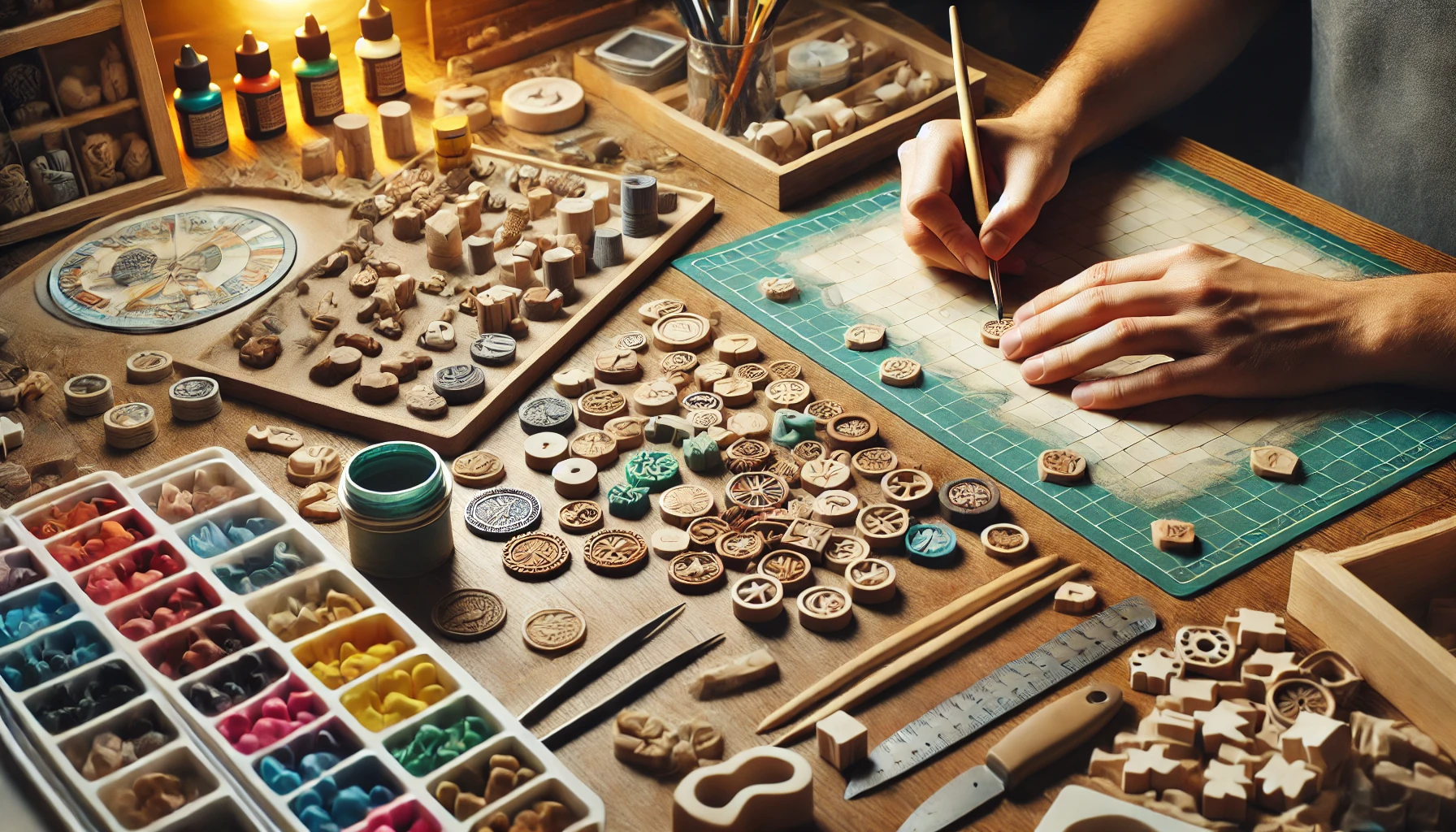 Comment fabriquer des pions de jeux de société?