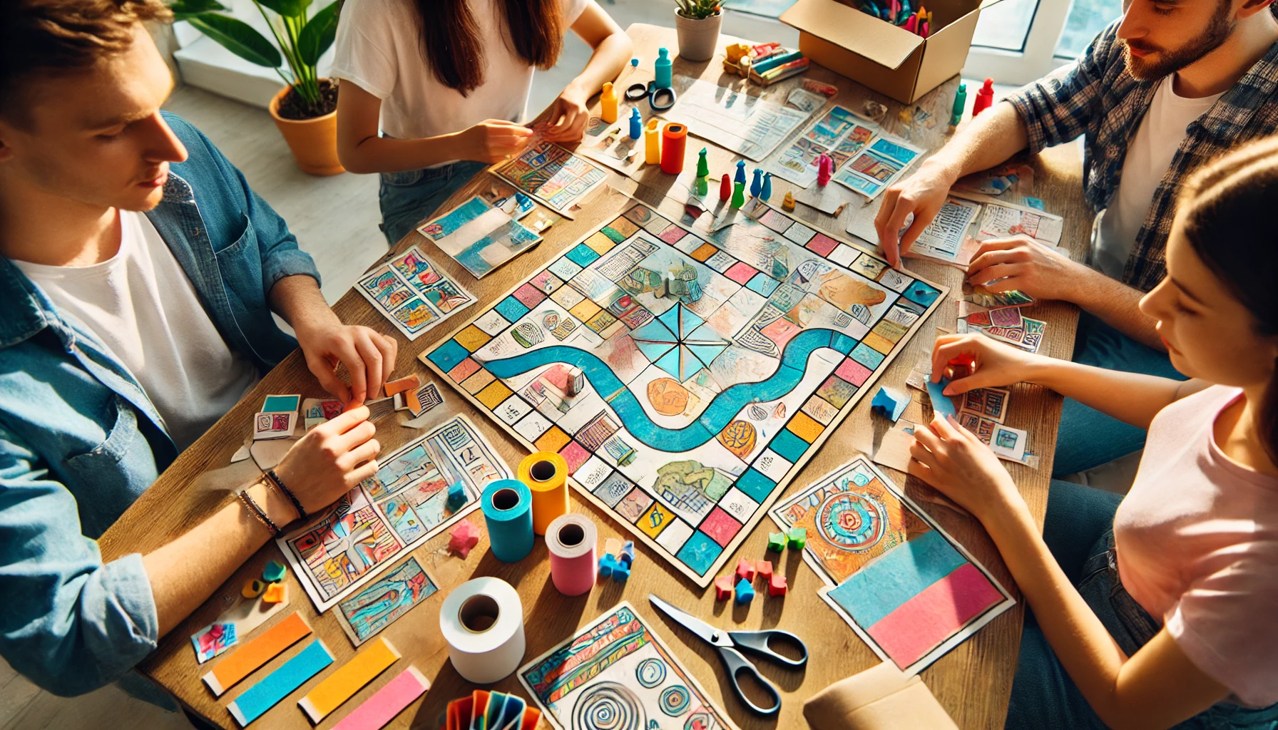 Comment faire un jeux de société en papier?
