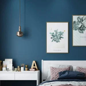 Papier peint bleu