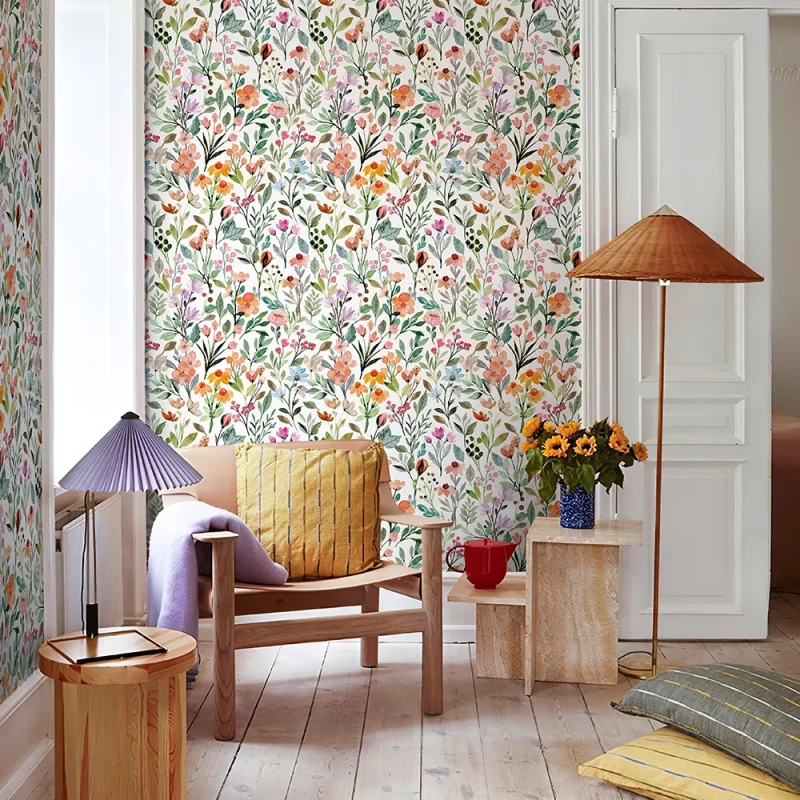 Papier peint floral – Image 4