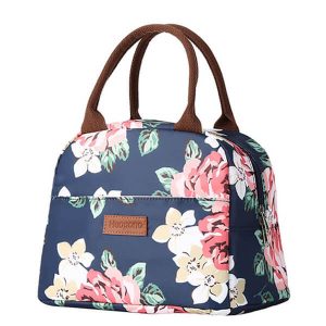 Sac à lunch fleuri