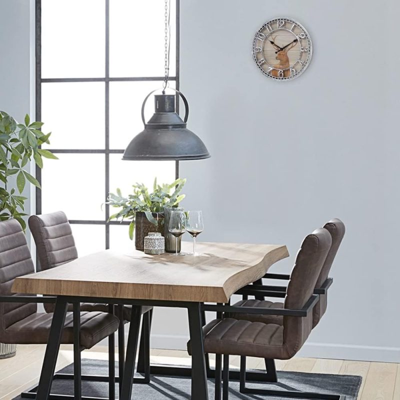 Horloge murale Cerf
