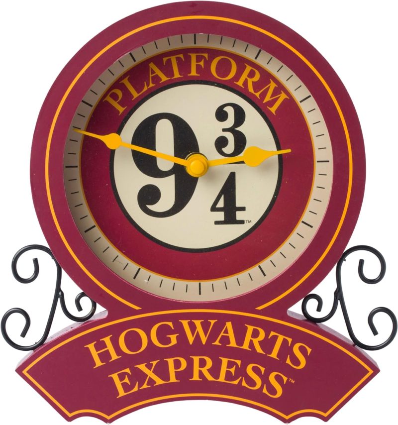 Silver Buffalo Harry Potter Horloge murale de station 9 3/4, 24 x 21 cm