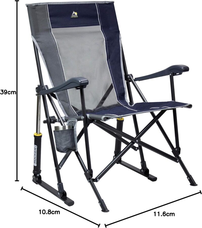 GCI Outdoor RoadTrip Rocker Fauteuil à bascule d'extérieur