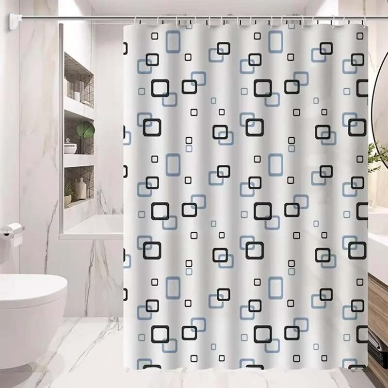 Rideau de douche étanche en polyester
