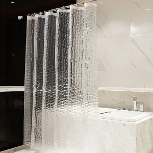 Modern PEVA shower curtain