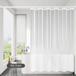Modern & waterproof shower curtain