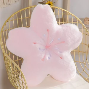 Coussin Fleur de Cerisier Doux et Moelleux