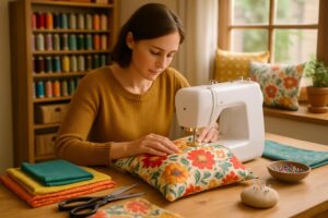 Découvrez notre guide complet pour apprendre à coudre une housse de coussin. Des étapes simples et des astuces pratiques pour personnaliser votre décoration intérieure avec style.