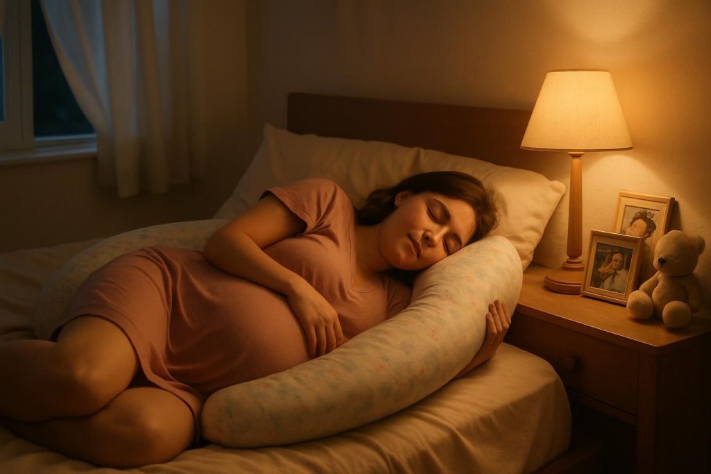 Comment dormir avec un coussin de grossesse ?