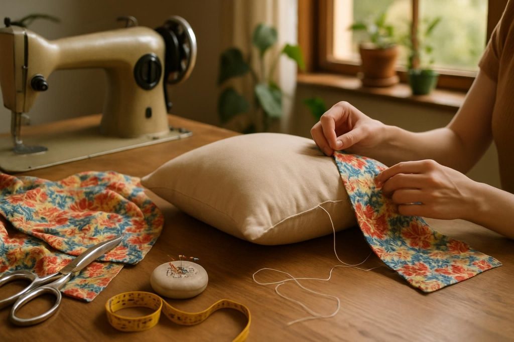 Comment faire une housse de coussin ?