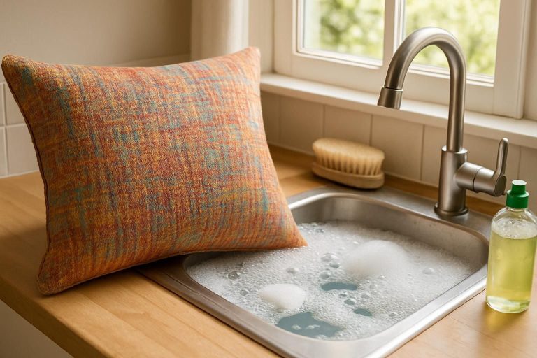 Découvrez nos conseils pratiques pour laver vos coussins en toute sécurité. Apprenez les étapes essentielles pour nettoyer différents types de coussins, éliminer les taches, et préserver leur confort et leur apparence. Transformez vos coussins en un accessoire frais et accueillant grâce à nos astuces de lavage.