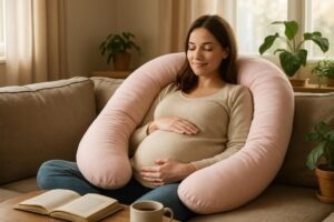 Découvrez comment utiliser un coussin de grossesse pour maximiser votre confort pendant la maternité. Apprenez les positions idéales pour soulager les douleurs et améliorer votre sommeil avec cet accessoire essentiel. Profitez pleinement de votre grossesse grâce à nos conseils pratiques !