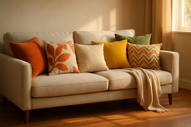 Discover creative and stylish ways to decorate your sofa with cushions. This guide provides tips on selecting colors, patterns, and arrangements to enhance your living space and create a cozy atmosphere.