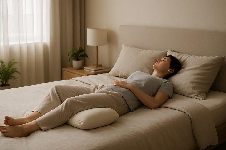 Découvrez les bienfaits de dormir avec un coussin entre les jambes : amélioration de l'alignement de la colonne vertébrale, réduction des douleurs lombaires et optimisation du confort durant la nuit. Apprenez comment cette simple astuce peut transformer vos nuits en moments de détente et de bien-être.