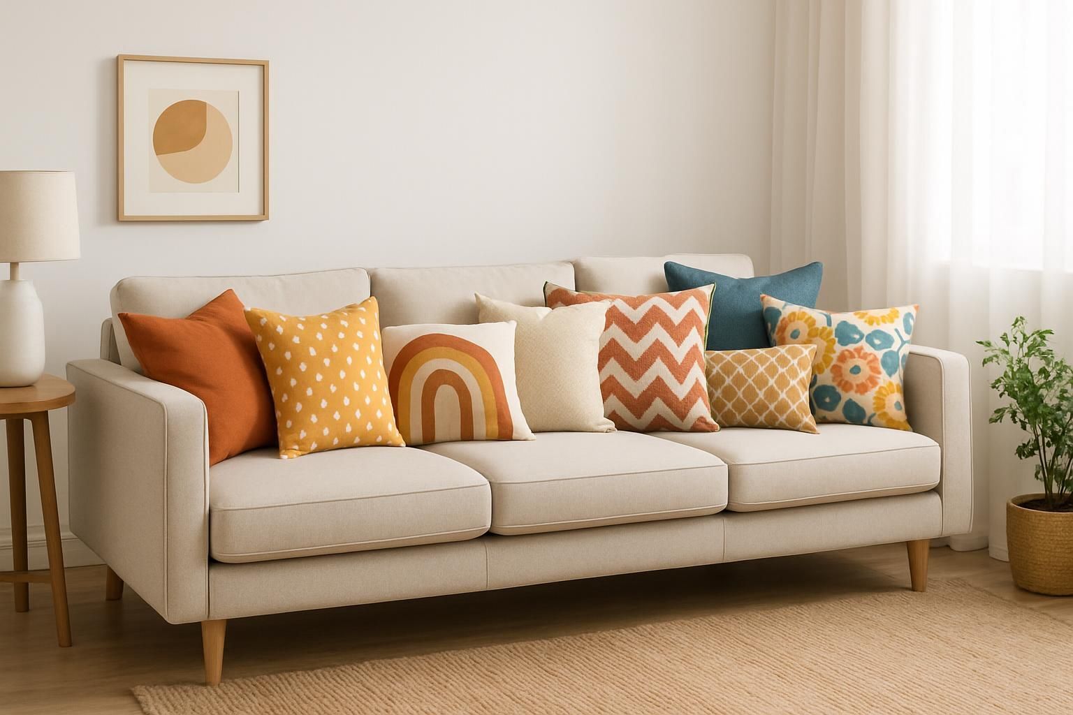 Découvrez des astuces simples et créatives pour embellir votre canapé avec des coussins. Apprenez à choisir les bonnes textures, couleurs et motifs pour créer une ambiance chaleureuse et personnalisée dans votre salon.