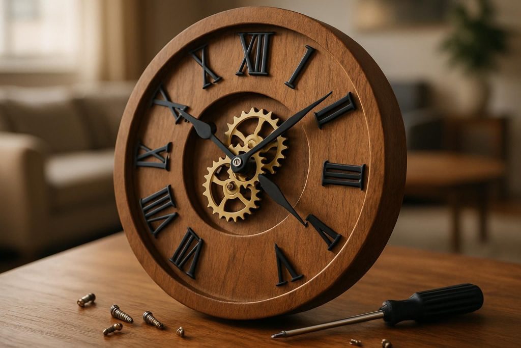 Comment changer le mecanisme d’une horloge murale ?