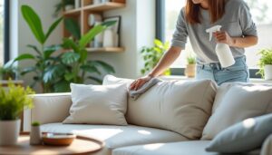 découvrez nos conseils pratiques et efficaces pour nettoyer votre canapé blanc en cuir. apprenez à enlever les taches, à entretenir le cuir et à préserver la beauté de votre mobilier grâce à des astuces simples et des produits adaptés.