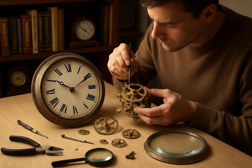 Comment réparer une horloge murale ?