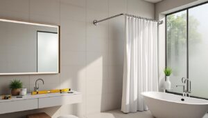 Learn the step-by-step process of installing a shower curtain rod easily and efficiently. Our guide provides helpful tips and tools needed to transform your bathroom with a stylish and functional curtain rod.