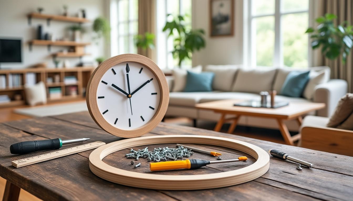 discover the step-by-step guide on how to make a wall clock from scratch. this article provides easy instructions, materials needed, and creative design ideas to help you craft a unique timepiece that enhances your home decor.