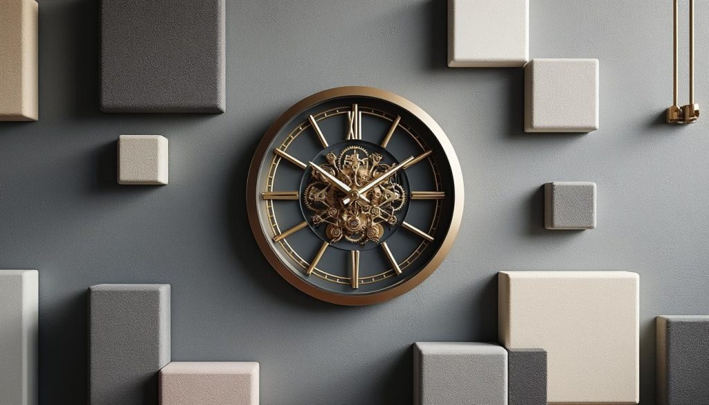 How to reduce the ticking sound of a wall clock?