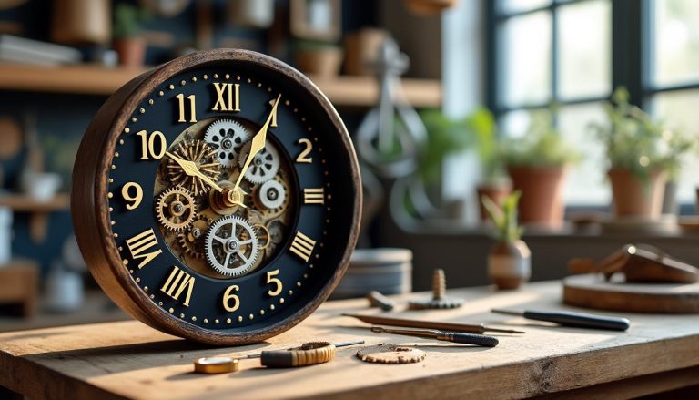 How to replace the mechanism of a wall clock?
