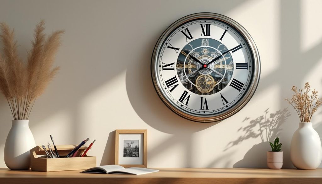 How to set a wall clock?