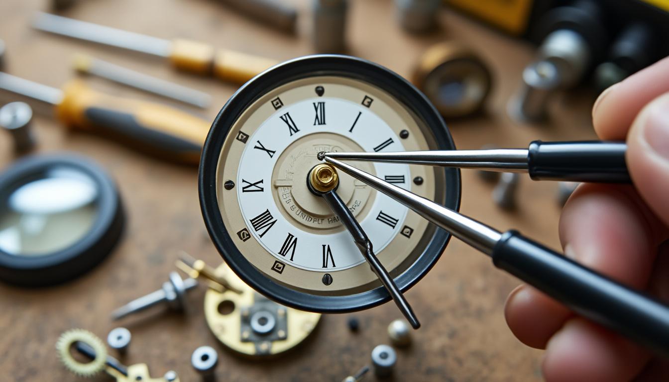 learn effective techniques to straighten a bent hand on your wall clock. this guide provides step-by-step instructions, essential tools, and tips to restore your clock's functionality and aesthetics, ensuring it keeps perfect time.