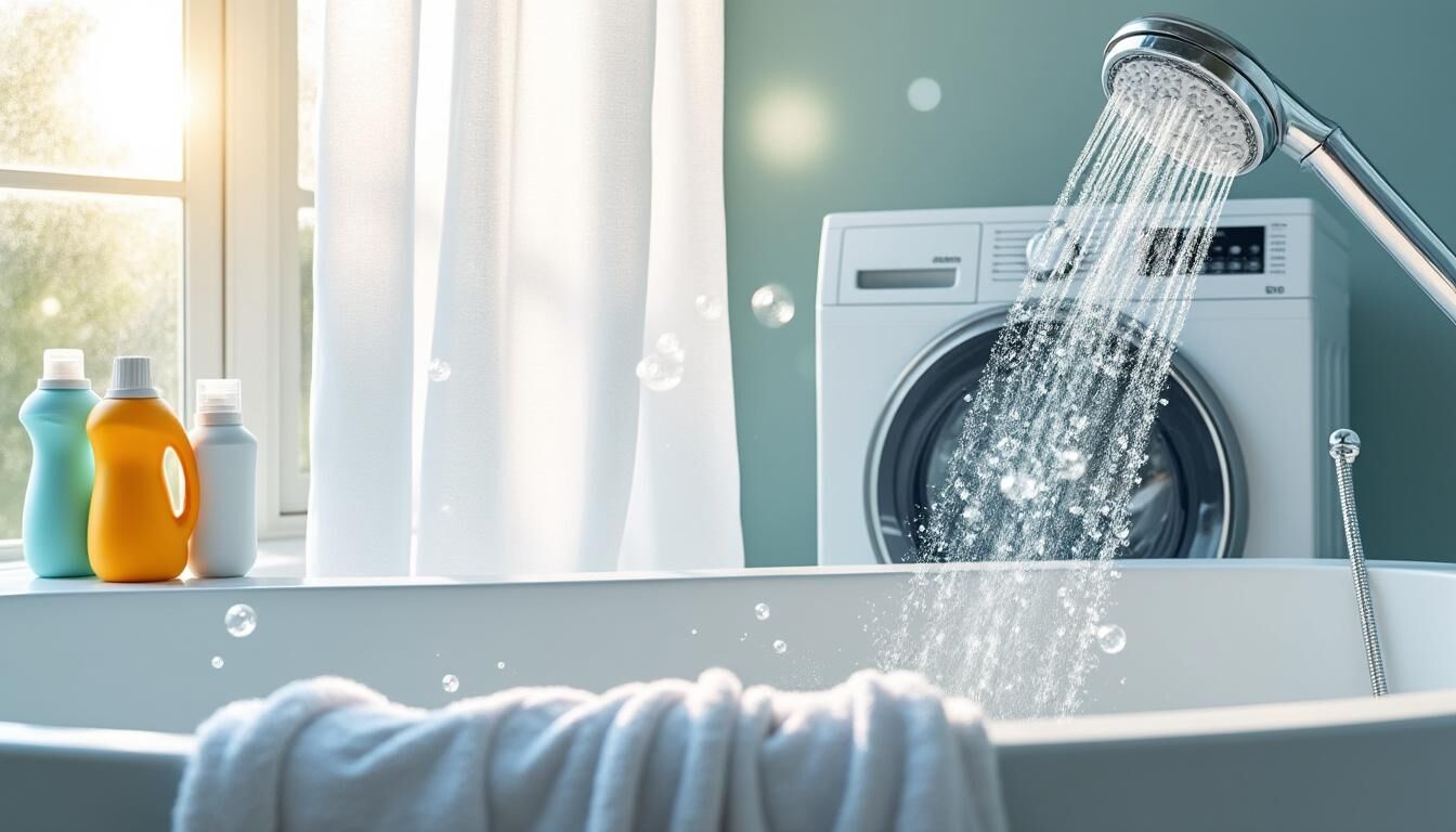 Learn effective tips and techniques on how to wash a shower curtain to keep it fresh and clean. Discover the best methods for cleaning different materials, removing stains, and maintaining hygiene in your bathroom.