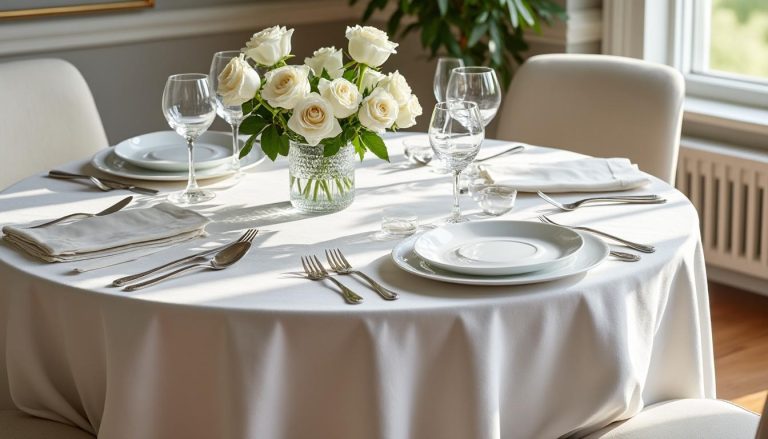 découvrez comment choisir la dimension idéale de nappe pour votre table ovale. profitez de conseils pratiques pour mettre en valeur votre repas tout en alliant esthétique et fonctionnalité.