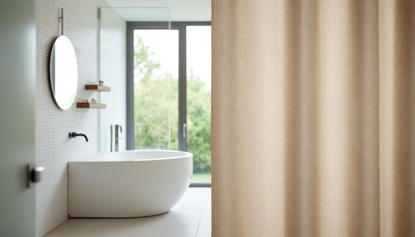 explore creative alternatives to traditional shower curtains that enhance your bathroom's style and functionality. discover options like shower screens, glass doors, and innovative fabric solutions to elevate your bathing experience.