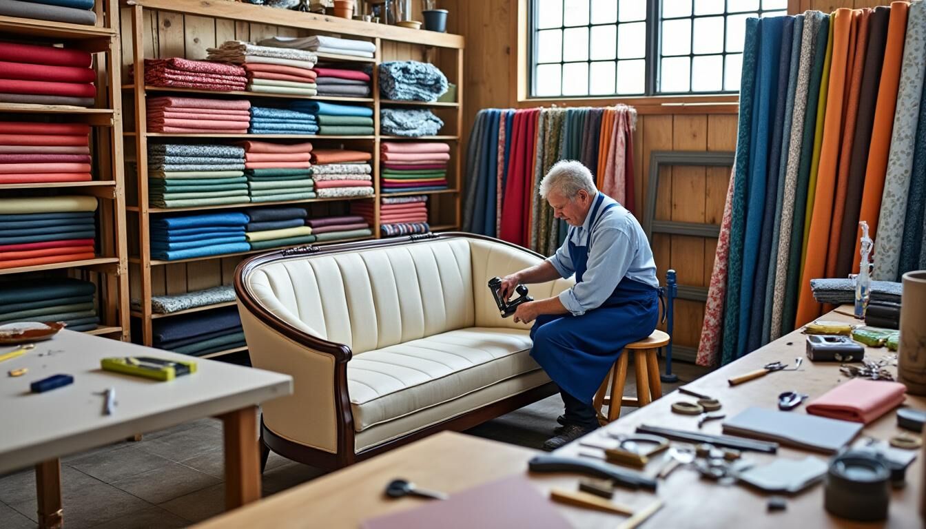 Découvrez les facteurs influençant le coût du recouvrement de votre canapé. Nous vous apportons des conseils pratiques pour estimer le prix selon le type de tissu, la taille du canapé et les artisans. Transformez votre mobilier à moindre coût !