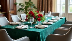 découvrez combien de nappes il vous faut pour une table de 8 personnes, selon la taille, la forme et le style de votre événement. conseils et astuces pour une table élégante !