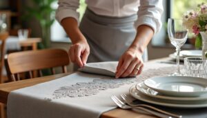 découvrez nos astuces pour ajuster facilement une sous-nappe de table afin d'améliorer la présentation de votre table. suivez nos conseils pratiques pour un rendu impeccable et élégant lors de vos repas et événements.