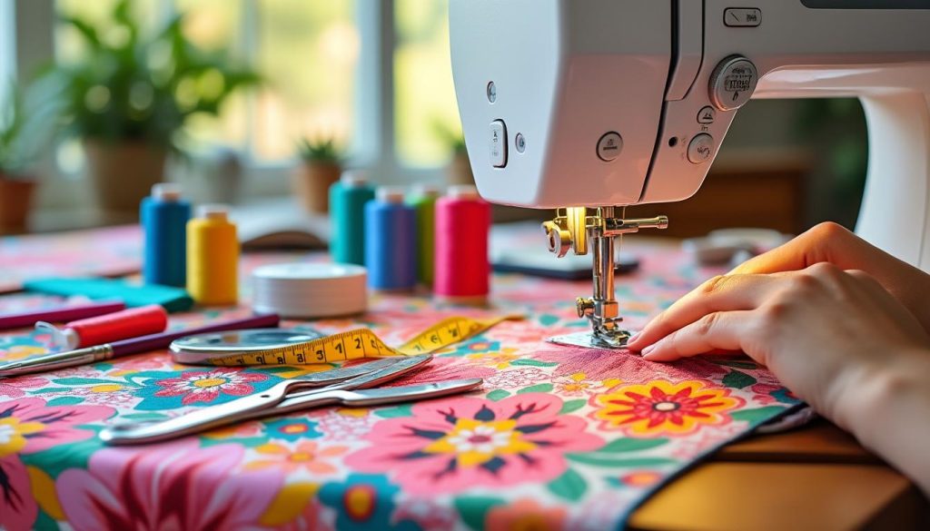 Comment coudre une nappe de table ?