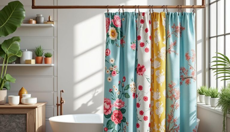 découvrez des idées créatives et simples pour customiser votre rideau de douche, personnaliser votre salle de bain et apporter une touche unique à votre décoration intérieure.