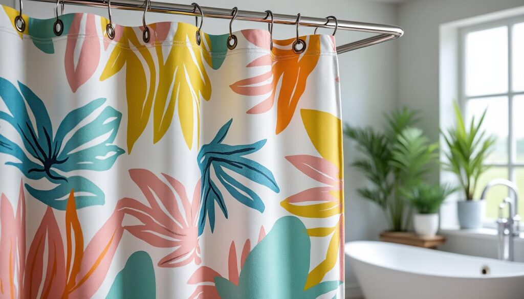 Comment mettre des oeillets sur un rideau douche ?