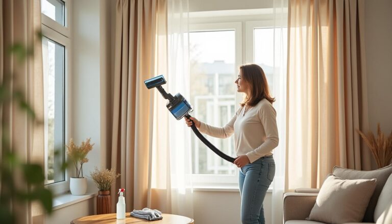 découvrez des astuces simples et efficaces pour nettoyer vos rideaux sans les décrocher. profitez d’un intérieur frais et propre sans effort, grâce à nos conseils pratiques adaptés à tous les types de tissus !