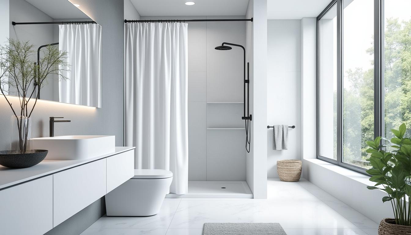 learn the step-by-step process of installing a shower curtain rod with our easy-to-follow guide. from choosing the right tools to securing the rod in place, we provide helpful tips and techniques to ensure a perfect fit for your bathroom.