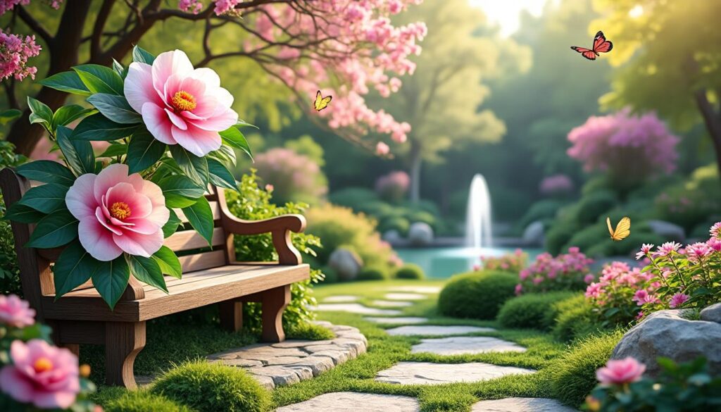 Où planter un camélia dans un jardin ?