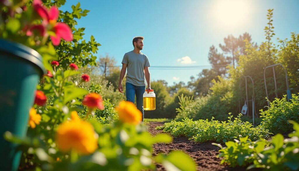 Peut-on jeter l’huile de friture dans le jardin ?