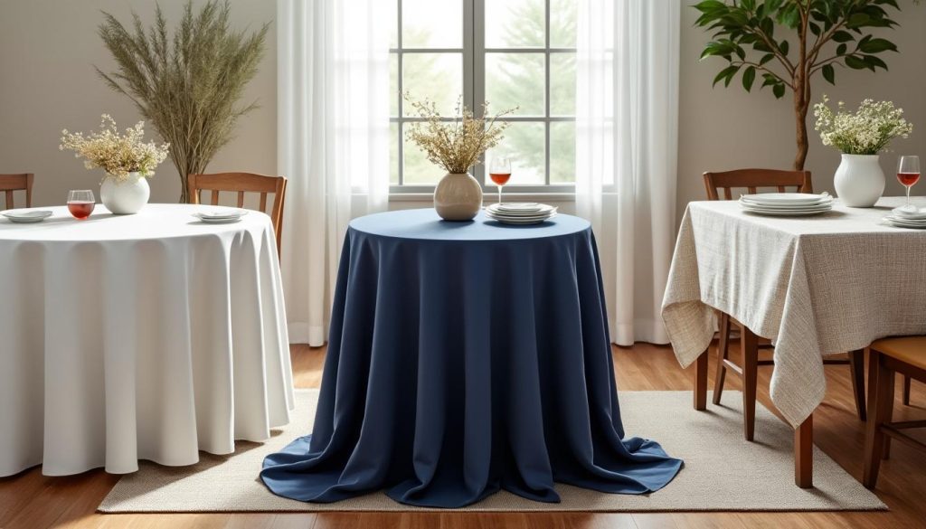 Quelle dimension de nappe pour une table ?