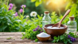 Découvrez une recette facile et rapide pour préparer un désherbant naturel 100 % efficace. Idéal pour éliminer les mauvaises herbes sans produits chimiques, tout en respectant l’environnement.