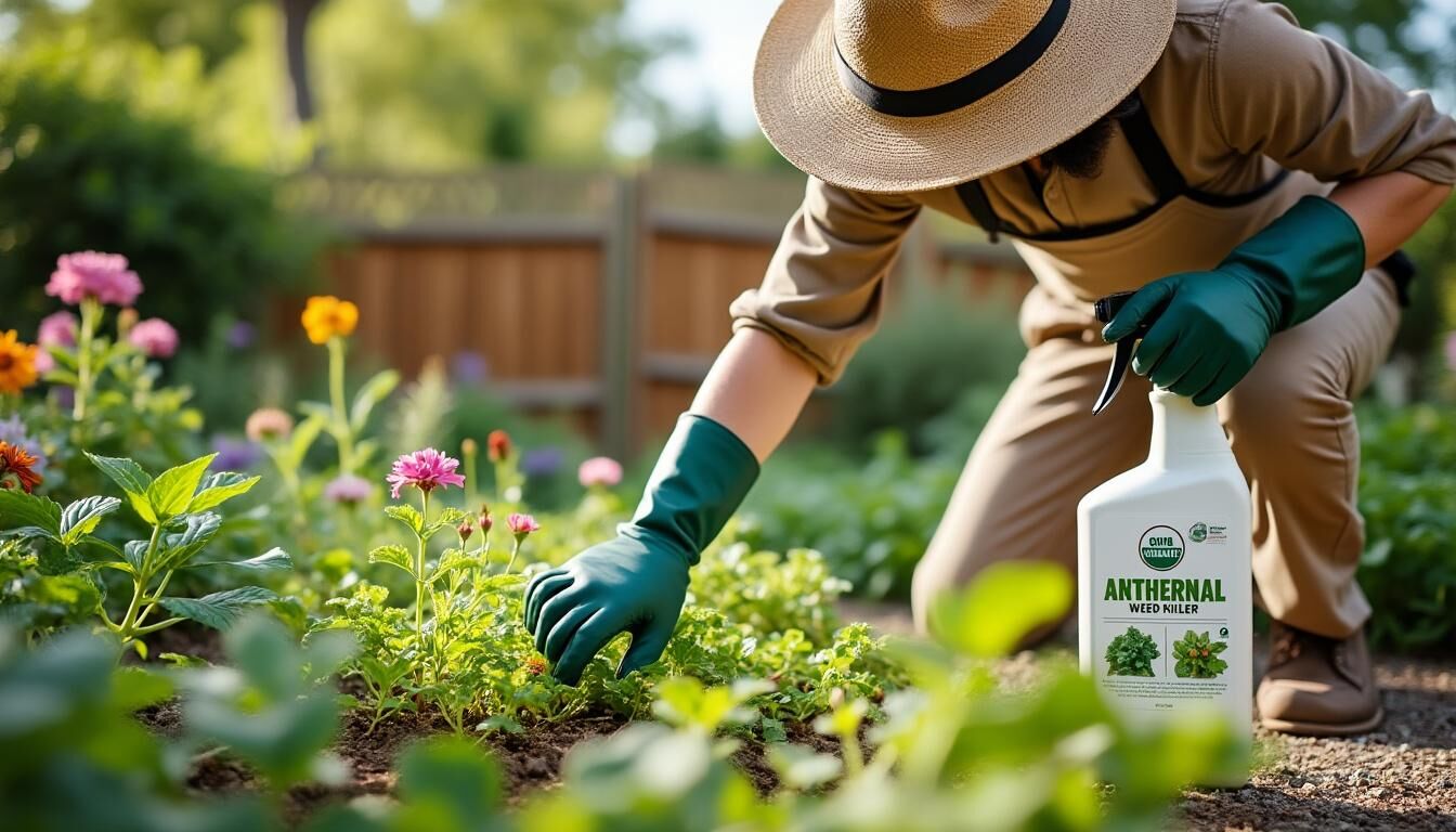 Découvrez une recette simple et rapide pour fabriquer un désherbant naturel 100 % efficace. Idéal pour éliminer les mauvaises herbes sans produits chimiques et préserver l’environnement !