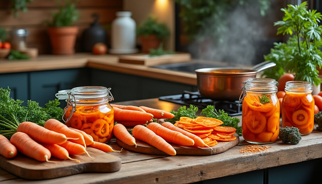 Comment conserver les carottes du jardin ?
