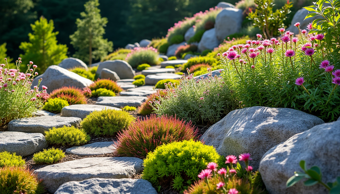 découvrez comment créer facilement une rocaille dans votre jardin : choix des pierres, sélection des plantes adaptées et étapes d'installation pour un aménagement paysager naturel et décoratif.